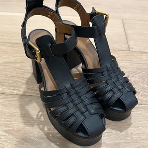 See by Chole Sila platform block heel